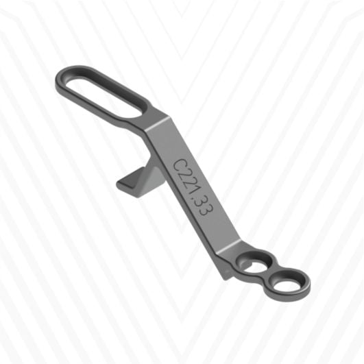 Posterior Laminar Plate (Lateral+Long Hole)